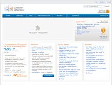 Tablet Screenshot of guardiannetworks.com